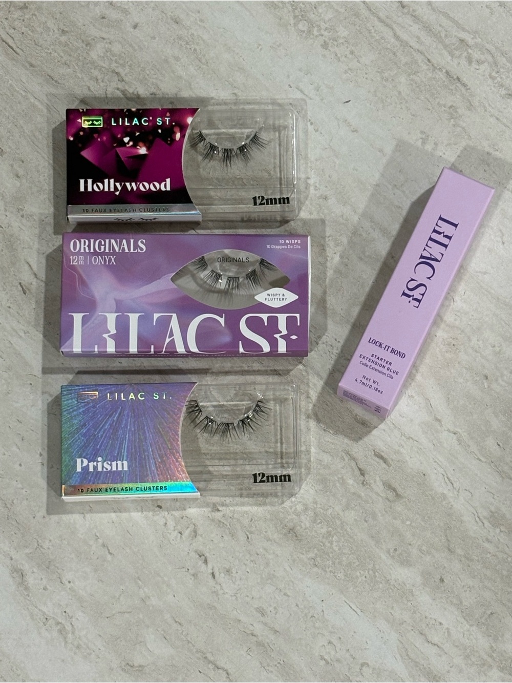 NEW Lilac St. 12mm Lash Bundle + Clear Lock-It Bond Glue